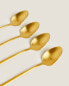 Фото #7 товара Set of dessert spoons with hammered handle