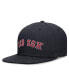 Фото #1 товара Men's Navy Boston Red Sox Evergreen Performance Fitted Hat