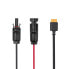 Фото #2 товара Ecoflow Adapterkabel MC4 auf XT60 - Cable - Red - Black - DELTA/RIVER - MC4 - 3.5 m