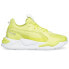 Фото #1 товара Puma RsZ Neon Lace Up Womens Yellow Sneakers Casual Shoes 38486201