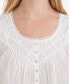 Cotton Lace-Trim Short Nightgown