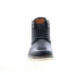 English Laundry Creek EL2692B Mens Black Leather Lace Up Casual Dress Boots