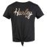 ფოტო #1 პროდუქტის HURLEY Knotted Boxy short sleeve T-shirt