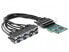 Фото #1 товара Delock 90411 - PCIe - RS-232 - PCIe 1.1 - RS-232 - Green - 0.45 m