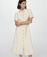 ფოტო #8 პროდუქტის Women's Bow Shirt Dress