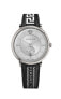 Versace Herren Armbanduhr V-circle 42 mm Multifunktionszifferblatt mit Datumsfenster Armband Leder, Stoff VEBQ01819