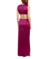 One33 Social By Badgley Mischka Cutout Maxi Dress Women's Purple 10