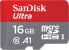 Фото #3 товара SanDisk Ultra microSDHC Memory Card + SD Adapter with A1 App Performance 16gb