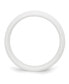 Фото #2 товара Ceramic White Polished Wedding Band Ring