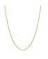 Фото #1 товара Gold-Tone Stainless Steel Paperclip Necklace