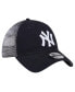 Фото #2 товара Men's Navy New York Yankees Team Slick Trucker 9TWENTY Adjustable Hat