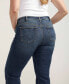 Фото #5 товара Plus Size Elyse Mid Rise Slim Bootcut Luxe Stretch Jeans