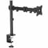 Фото #2 товара StarTech.com Desk Mount Monitor Arm for up to 34" (8 kg) VESA Compatible Displays - Articulating Pole Mount Single Monitor Arm - Ergonomic Height Adjustable Monitor Mount - Desk Clamp/Grommet - Clamp - 8 kg - 33 cm (13") - 68.6 cm (27") - 100 x 100 mm - Black