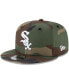 Фото #5 товара Men's Camo Chicago White Sox Basic 9FIFTY Snapback Hat