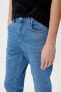 Erkek Açık Indigo Jeans