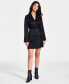 Фото #1 товара Women's Tuxedo Mini Dress, Created for Macy's
