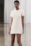 Zw collection short textured dress