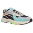 Фото #2 товара Puma RsConnect Dust Lace Up Mens Blue Sneakers Casual Shoes 382088-02