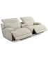 Sebaston 3-Pc. Fabric Sofa with 2 Power Motion Recliners and 1 USB Console, Created for Macy's