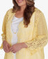 Plus Size Charleston Lace Two For One Top with Detachable Necklace