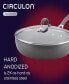 Фото #6 товара Radiance Hard-Anodized Nonstick 12" Covered Deep Skillet