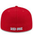 Фото #3 товара Men's Navy/Red Boston Red Sox Gameday Sideswipe 59Fifty Fitted Hat