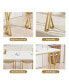 Фото #6 товара 47" Modern Highbar Table With Golden Double Pedestal