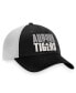 Фото #4 товара Men's Black, White Auburn Tigers Stockpile Trucker Snapback Hat