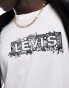 Фото #4 товара Levi's fruit boxtab logo relaxed fit t-shirt in white