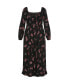 ფოტო #3 პროდუქტის Plus Size Cassie Floral Maxi Dress