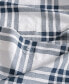 Фото #6 товара Одеяло Eddie Bauer Basic Plaid из хлопка перкаль 3 шт., на двухспальную/евро.