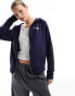 Фото #1 товара New Balance Nb classic fleece zip hoodie in navy