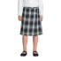 ფოტო #11 პროდუქტის Big Girls School Uniform Plaid A-line Skirt Below the Knee