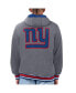 Фото #4 товара Куртка полная с застежкой на молнию G-III Sports by Carl Banks New York Giants коммеморативная реверсивная мужская (сине-красная)