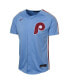 Big Boys and Girls Light Blue Philadelphia Phillies Alternate Limited Jersey Синий, Small - фото #3