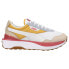 Фото #1 товара Puma Cruise Rider Bright Heights Lace Up Womens White Sneakers Casual Shoes 383