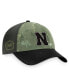 Фото #1 товара Men's Hunter Green, Gray Nebraska Huskers OHT Military-Inspired Appreciation Unit Trucker Adjustable Hat