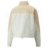 Фото #2 товара Puma Swxp Relaxed Half Zip Woven Jacket Womens White Casual Athletic Outerwear 5