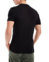 Фото #4 товара River Island 3 pack muscle fit t-shirts in black