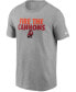 Фото #3 товара Men's Heathered Gray Tampa Bay Buccaneers Hometown Collection Cannons T-shirt