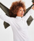 ფოტო #2 პროდუქტის Petite Mock-Neck Cotton Long-Sleeve T-Shirt, Created for Macy's