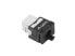 Фото #2 товара Lanberg KSU6-2000 - Flat - Black - White - RJ-45 - Female - 22/26 - Cat6