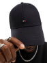 Tommy Hilfiger classic flag baseball cap in black