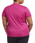 Фото #2 товара Plus Size Performance Tech Short-Sleeve Tee