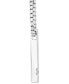 ფოტო #2 პროდუქტის Men's Diamond Solitaire Vertical Bar 22" Pendant Necklace (1/10 ct. t.w.)