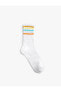 Фото #4 товара Basic Soket Çorap Şerit Detaylı