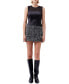 ფოტო #1 პროდუქტის Women's Chantelle Herringbone Mini Skirt