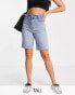 Фото #1 товара Topshop Tall – Editor – Lang geschnittene, ausgeblichene Shorts