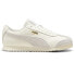 Фото #1 товара Puma Roma Classics Lace Up Mens White Sneakers Casual Shoes 39857201