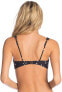 Фото #2 товара Maaji 273666 Women's Starry Verona Victory V-Wire Bikini Top Black XL